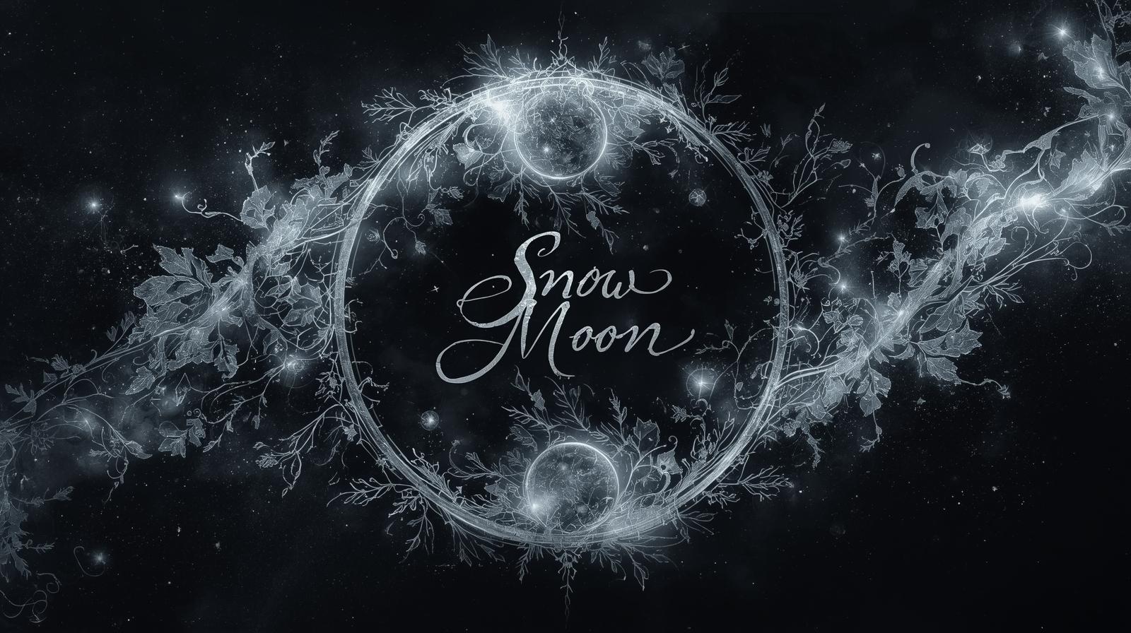 February – The Snow Moon: Purity, Endurance, and Renewal