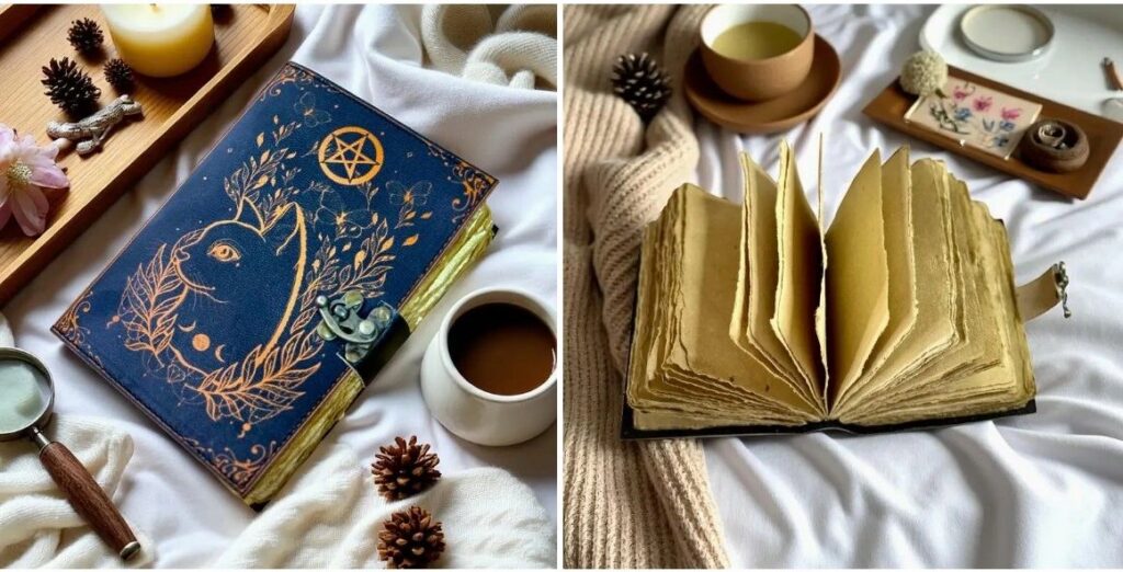 Cat Leather Grimoire
